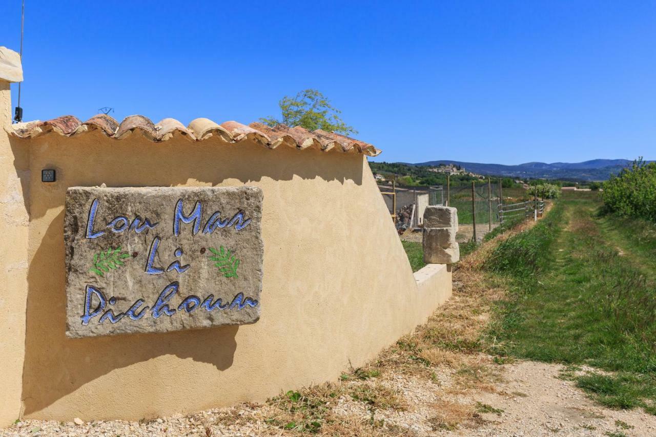 Lou Mas Li Pitchoun "La Melonniere" Apartment Gordes Ngoại thất bức ảnh